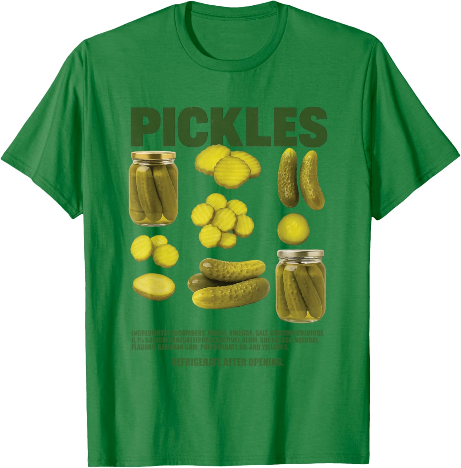 Essiggurken Cravings Humor Design für Schwangere T-Shirt - T-Shirt | Irish Green