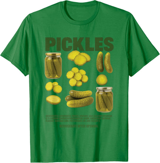 Essiggurken Cravings Humor Design für Schwangere T-Shirt - T-Shirt | Irish Green