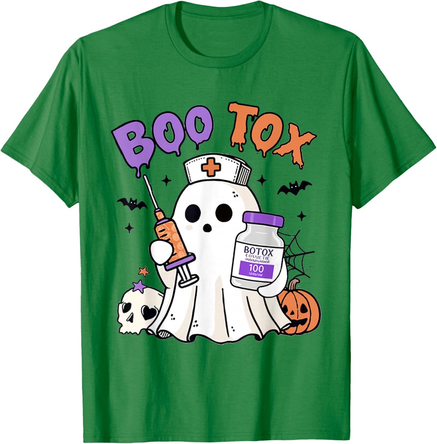 BOOTox Nurse Injector Halloween Filler Botox Dysport Dealer T-Shirt - T-Shirt | Irish Green