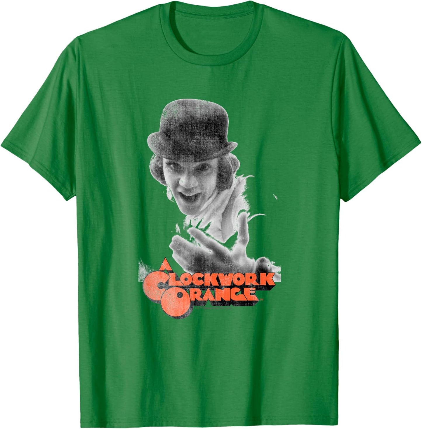 A Clockwork Orange Photo Alex T-Shirt - T-Shirt | Irish Green
