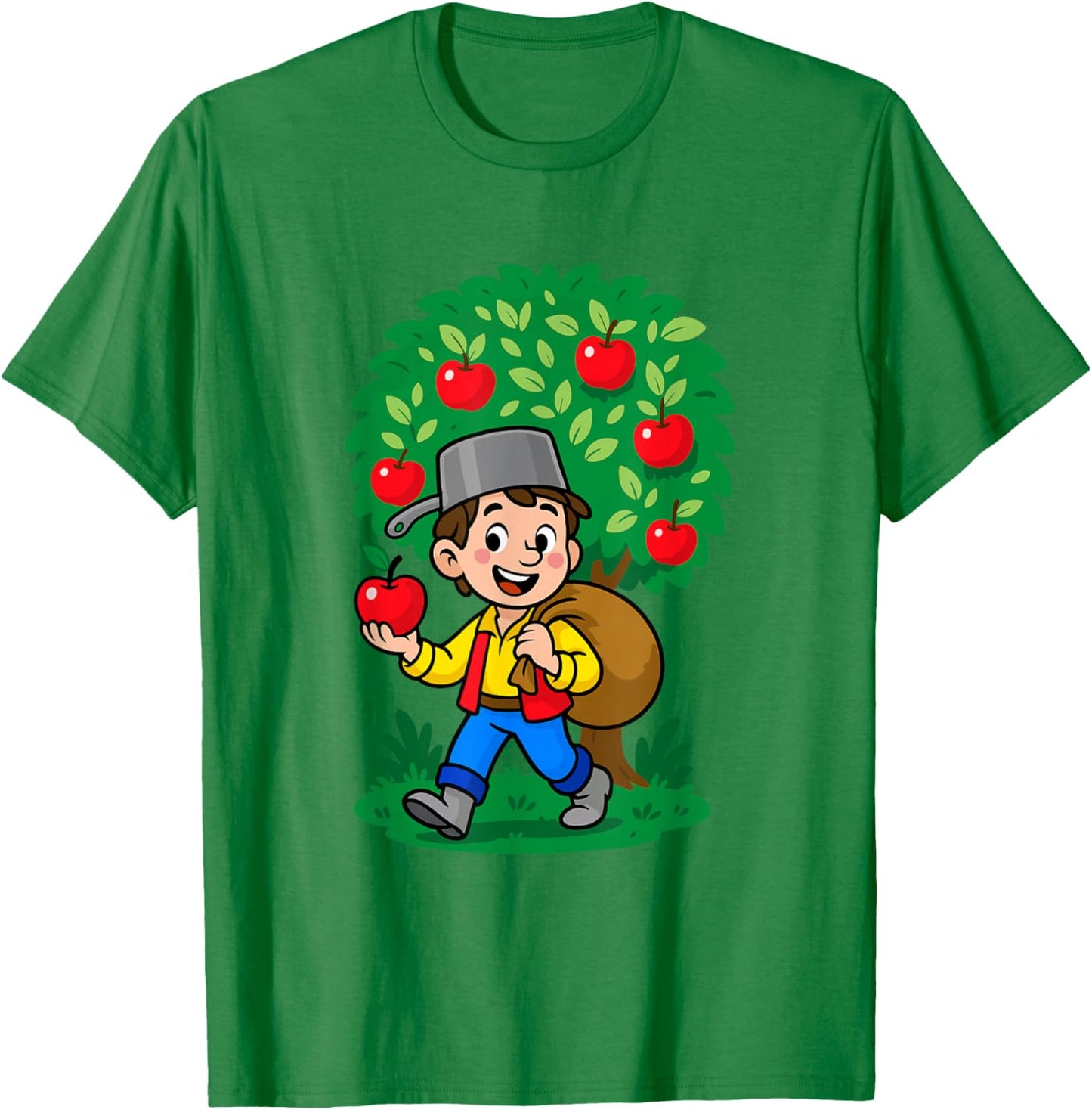 Celebrate Legends Apple Day Sept 26, Johnny Appleseed T-Shirt - T-Shirt | Irish Green
