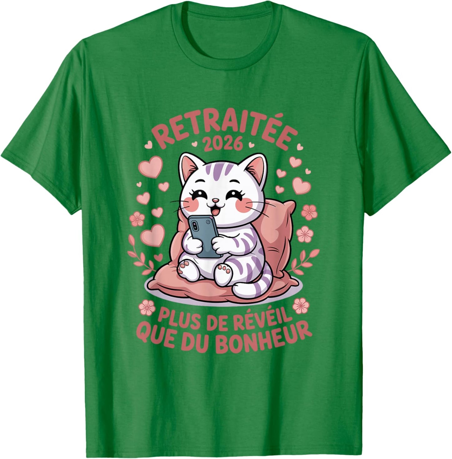 Retired 2026 Retirement Woman Humor T-Shirt - T-Shirt | Irish Green