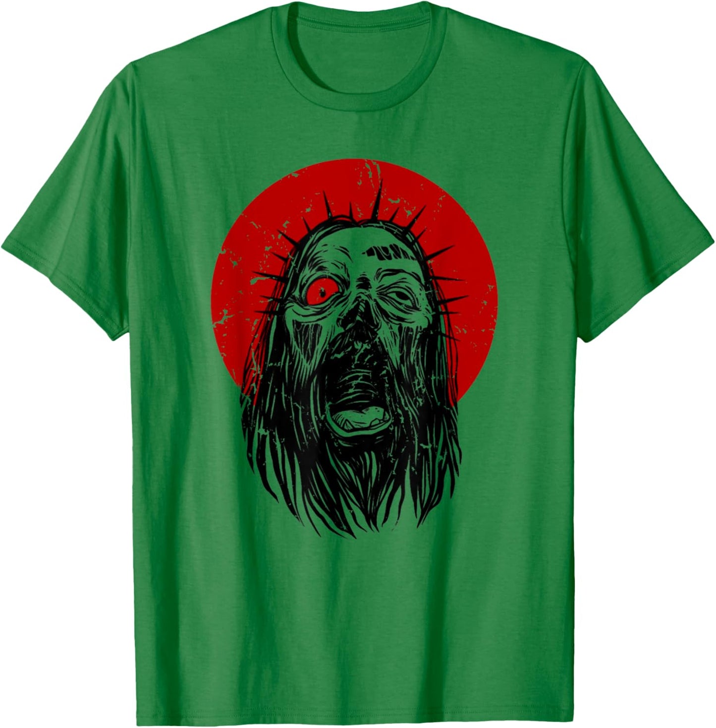 Vintage Zombie Jesus Christ Day T-Shirt - T-Shirt | Irish Green