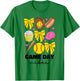 Game Day Vibes Coquette Bow Softball Mom Mama Softball Girl T-Shirt - T-Shirt | Irish Green