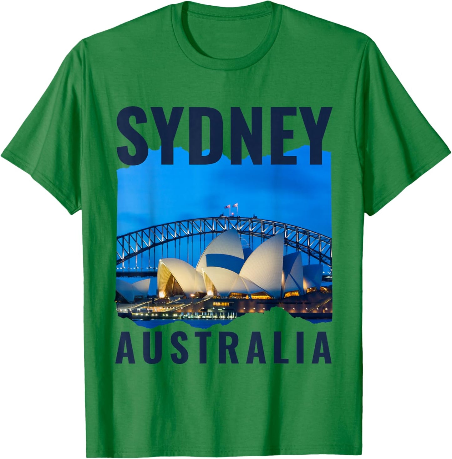 Sydney Australia Souvenir Women Girls T-Shirt - T-Shirt | Irish Green