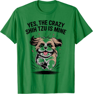 Toy Pet Small Breed Dog Lion Lover Funny Cute Shih Tzu T-Shirt - T-Shirt | Irish Green