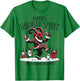 Krampus Holiday Spirit Design With Dancing Demons T-Shirt - T-Shirt | Irish Green