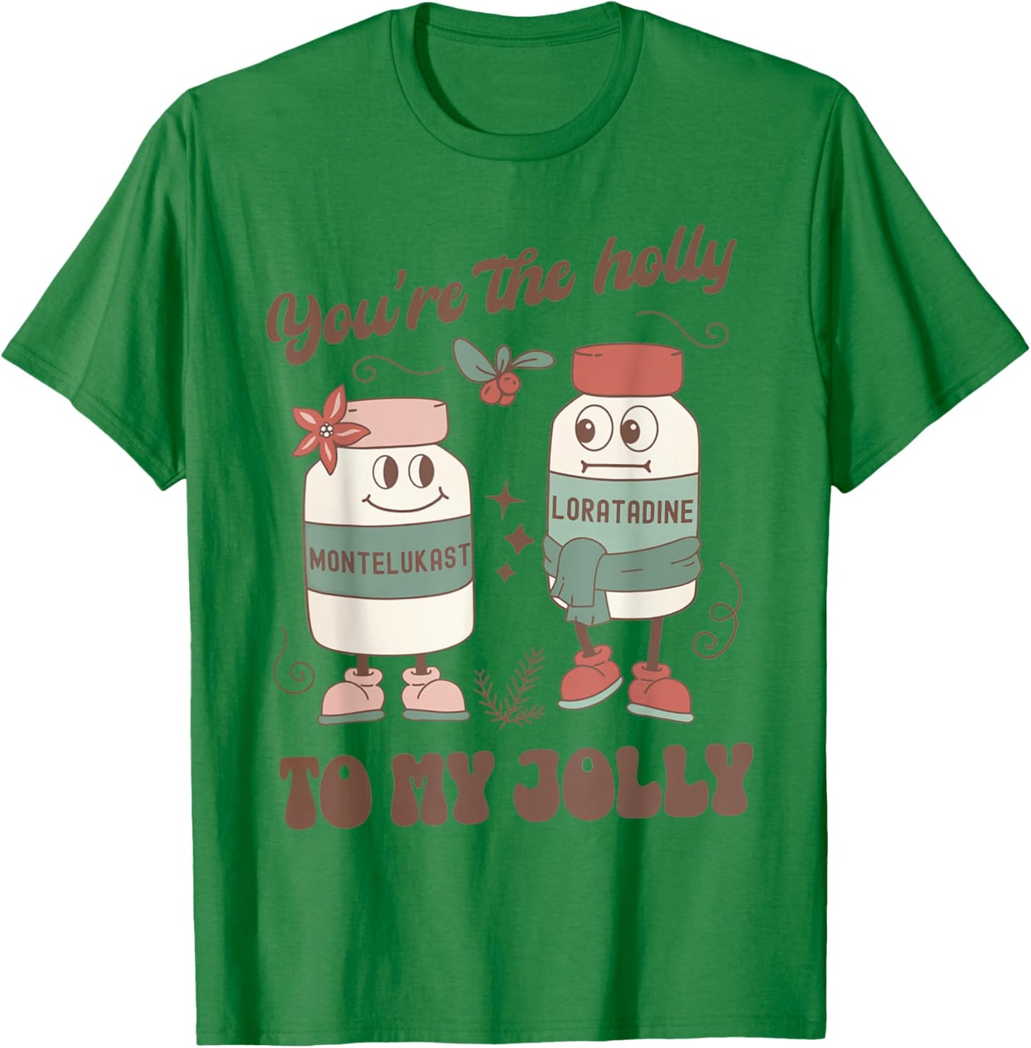 Women ENT nurse christmas allergy nurse allergy office T-Shirt - T-Shirt | Irish Green