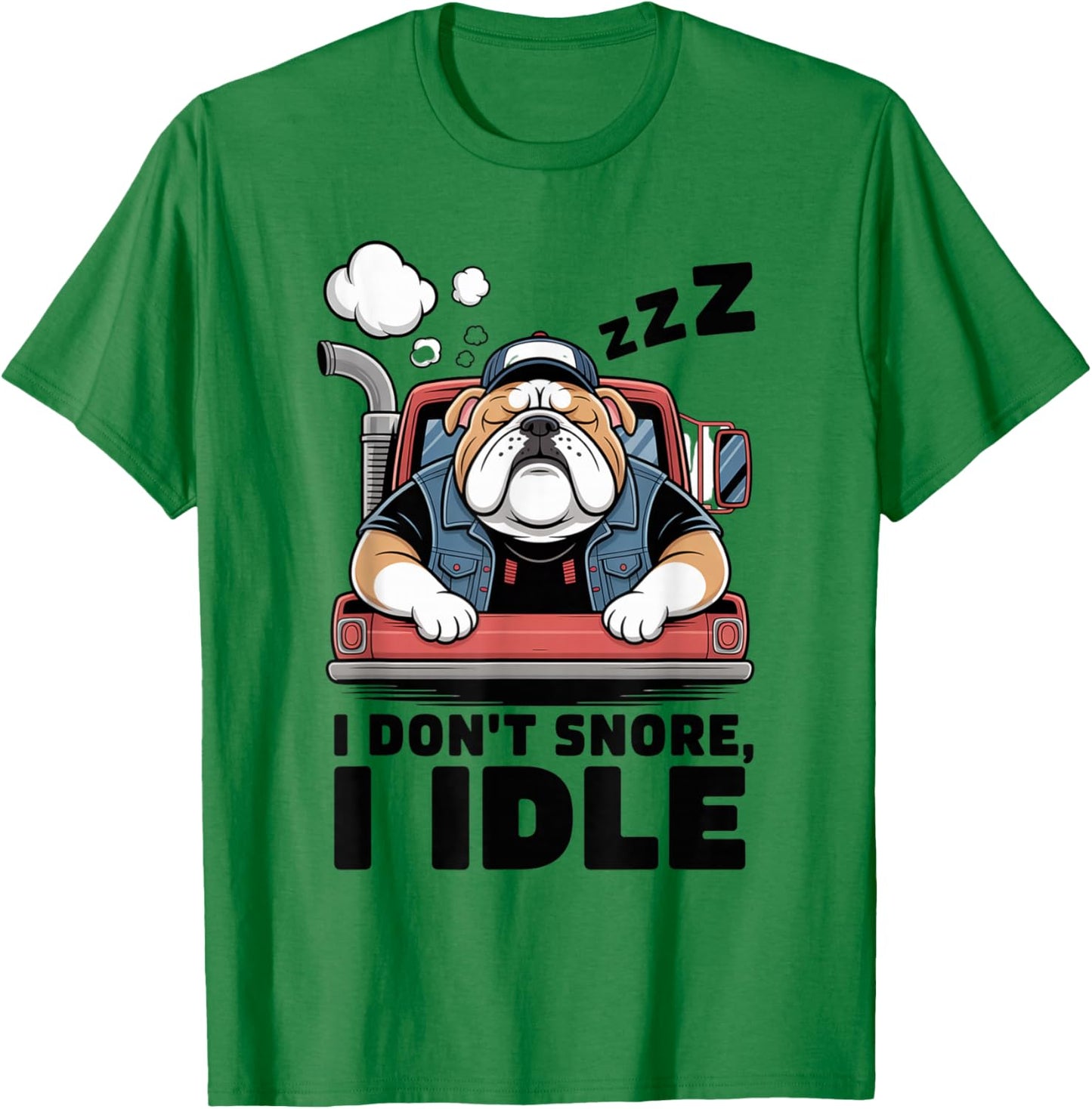 Truck Driver Trucker Semi Truck 18 Wheeler T-Shirt - T-Shirt | Irish Green