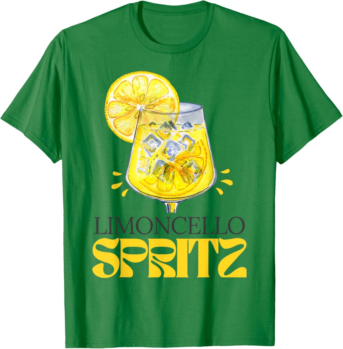 Limoncello Spritz Summer Aperitif Italian Lemon Liqueur T-Shirt - T-Shirt | Irish Green