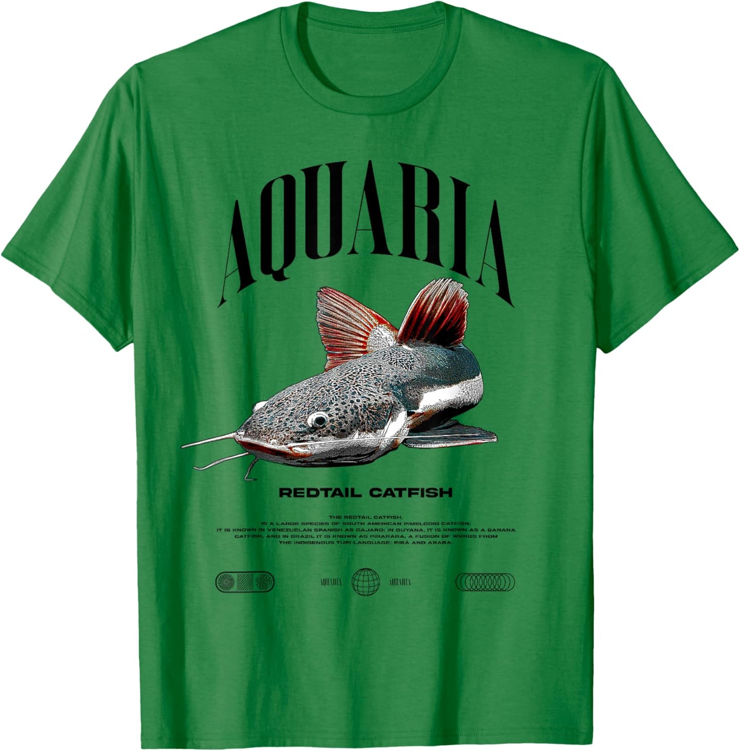 Redtailed Catfish Water Change Monster Fish T-Shirt - T-Shirt | Irish Green