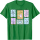 Cardiac Sonographer Ultrasound Stamp Echo Tech Sonography T-Shirt - T-Shirt | Irish Green