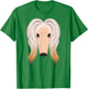 Afghan Hound Dog Face Funny Halloween Costume T-Shirt - T-Shirt | Irish Green