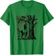 Patriotic Coon Hunting Dog American Flag T-Shirt - T-Shirt | Irish Green
