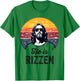 He Is Rizzen - Funny Jesus Meme Rizz Christian Easter T-Shirt - T-Shirt | Irish Green