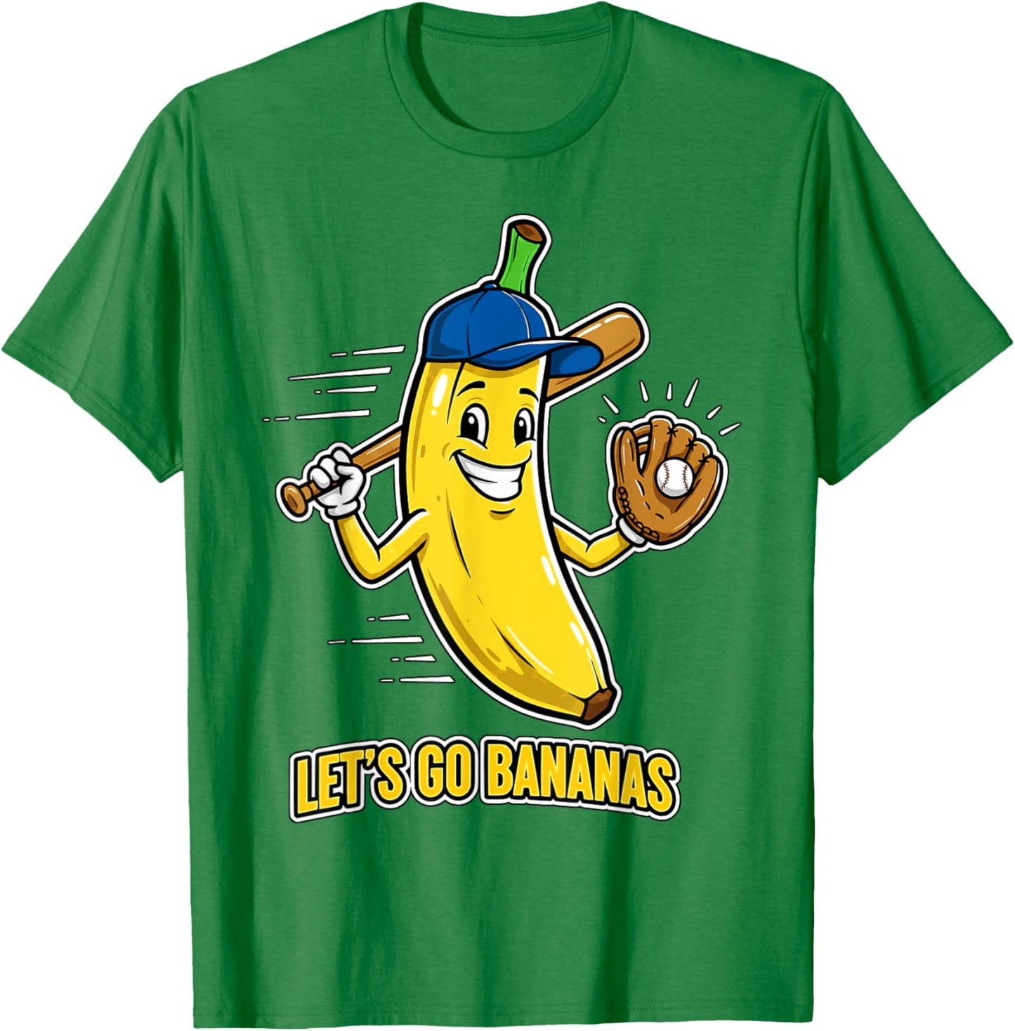 Funny Banana Shirts Gift Fruit Lovers Boys Lets Go Bananas T-Shirt - T-Shirt | Irish Green