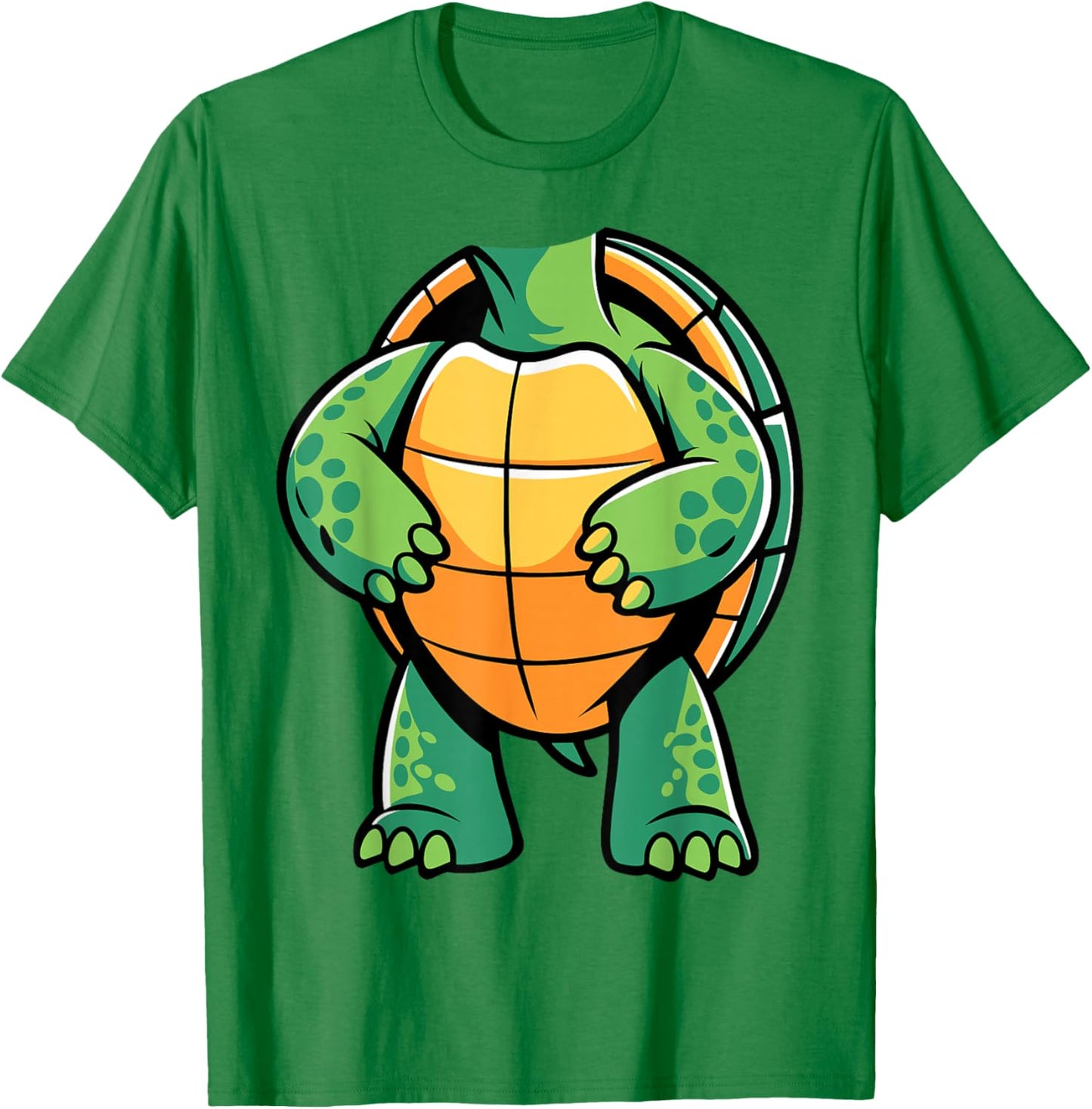 Turtle Shirt Adult Kids Men Women Turtle Shell Body Costume T-Shirt - T-Shirt | Irish Green