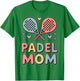 Pretty Padel Mom Outfit T-Shirt - T-Shirt | Irish Green