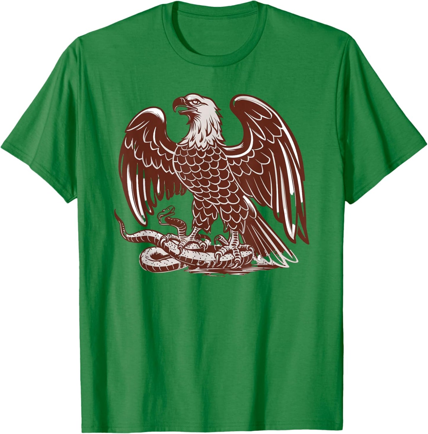 Mexican Eagle T-Shirt - T-Shirt | Irish Green