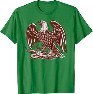 Mexican Eagle T-Shirt - T-Shirt | Irish Green