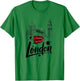 Rotes mit Motiv „London Bus Tower Bridge“, Britisches Souvenir T-Shirt - T-Shirt | Irish Green