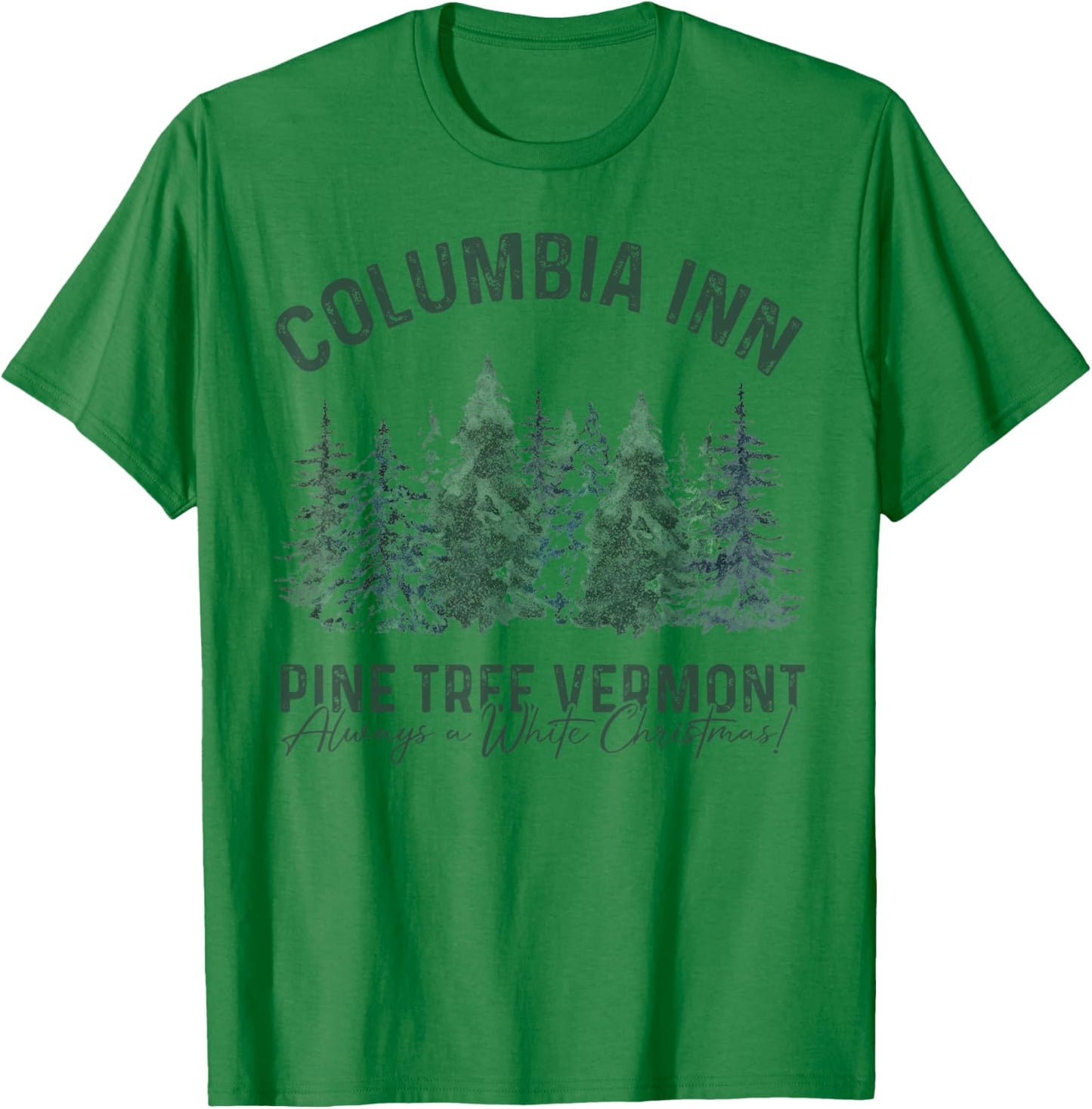 Columbia Inn Vermont America Snow Playground T-Shirt - T-Shirt | Irish Green