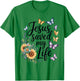 Jesus Saved My Life Christian Faith Bible Verse T-Shirt - T-Shirt | Irish Green