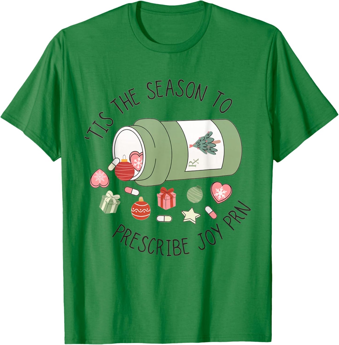 Pharmacy Technician Christmas Pharmacy Graduation T-Shirt - T-Shirt | Irish Green