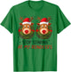 Stop Staring at My Reindeers Funny Christmas Adult Humor T-Shirt - T-Shirt | Irish Green