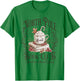 North Pole Book Club Christmas Xmas Hot Cocoa Bookish T-Shirt - T-Shirt | Irish Green