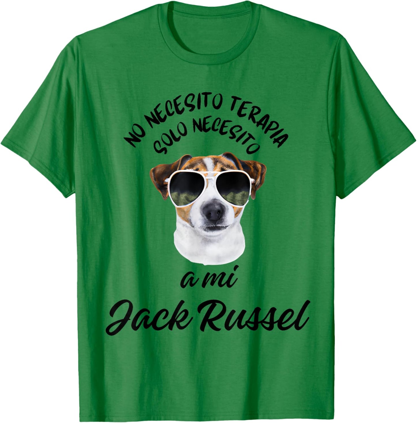 Regalo Personalizado Perro Jack Russel Divertido Mujer Chica T-Shirt - T-Shirt | Irish Green