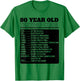 80 Year Old Senior Texting Code T-Shirt - T-Shirt | Irish Green