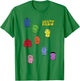 South Park Rainbow Coloring Book Characters Funny Cartoon T-Shirt - T-Shirt | Irish Green