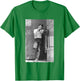Tom Waits Street Portrait by George DuBose T-Shirt - T-Shirt | Irish Green