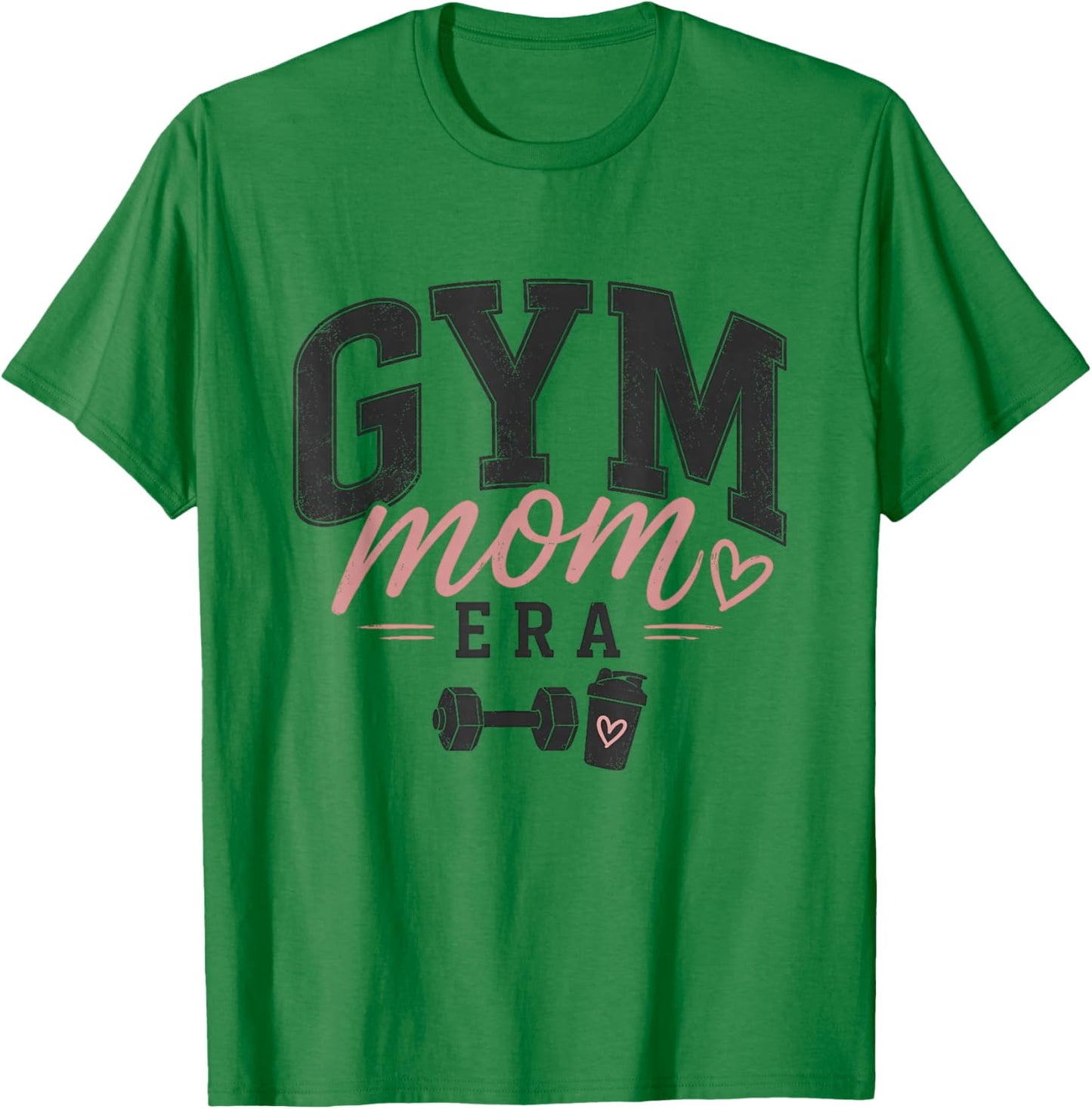 Gym mom era Shirt - Mom Workout Shirt - Funny Gym Mom T-Shirt - T-Shirt | Irish Green
