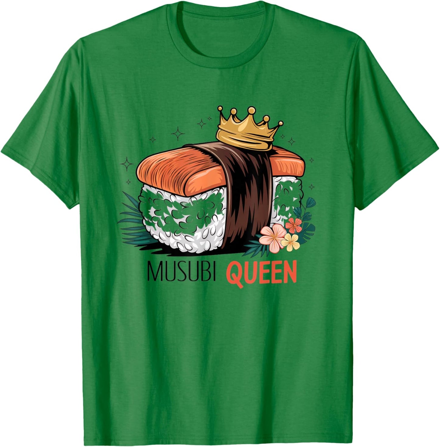 Musubi – Hawaiian Snack Lover’s Design T-Shirt - T-Shirt | Irish Green