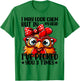 I May Look Calm But In My Head Ive Pecked You 3 Times T-Shirt - T-Shirt | Irish Green