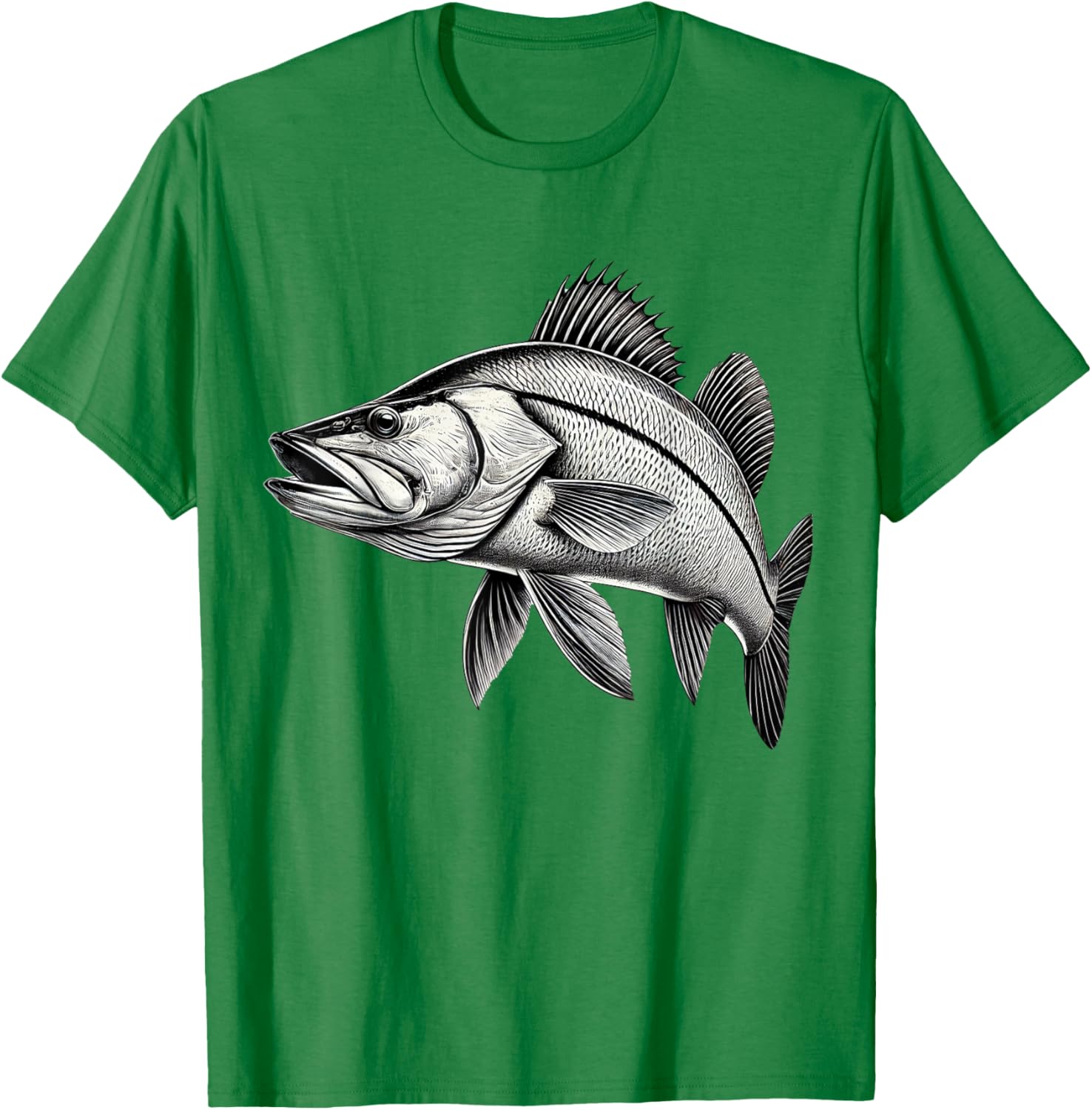 Snook Robalo Game Fish Vintage Fishing Lovers Gifts T-Shirt - T-Shirt | Irish Green