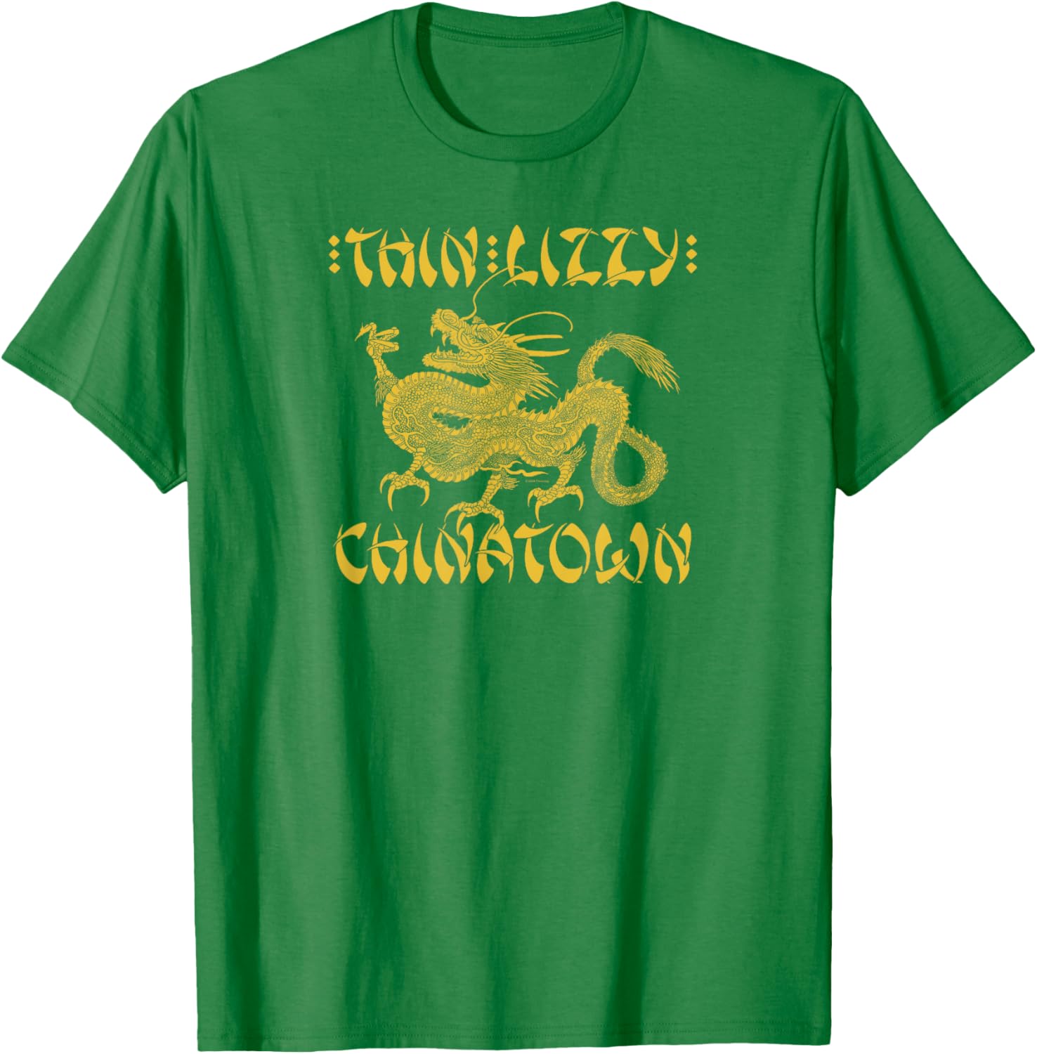 Thin Lizzy – Dragon Logo Red T-Shirt - T-Shirt | Irish Green