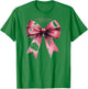 Florida State Seminoles Bow Pink Officially Licensed T-Shirt - T-Shirt | Irish Green