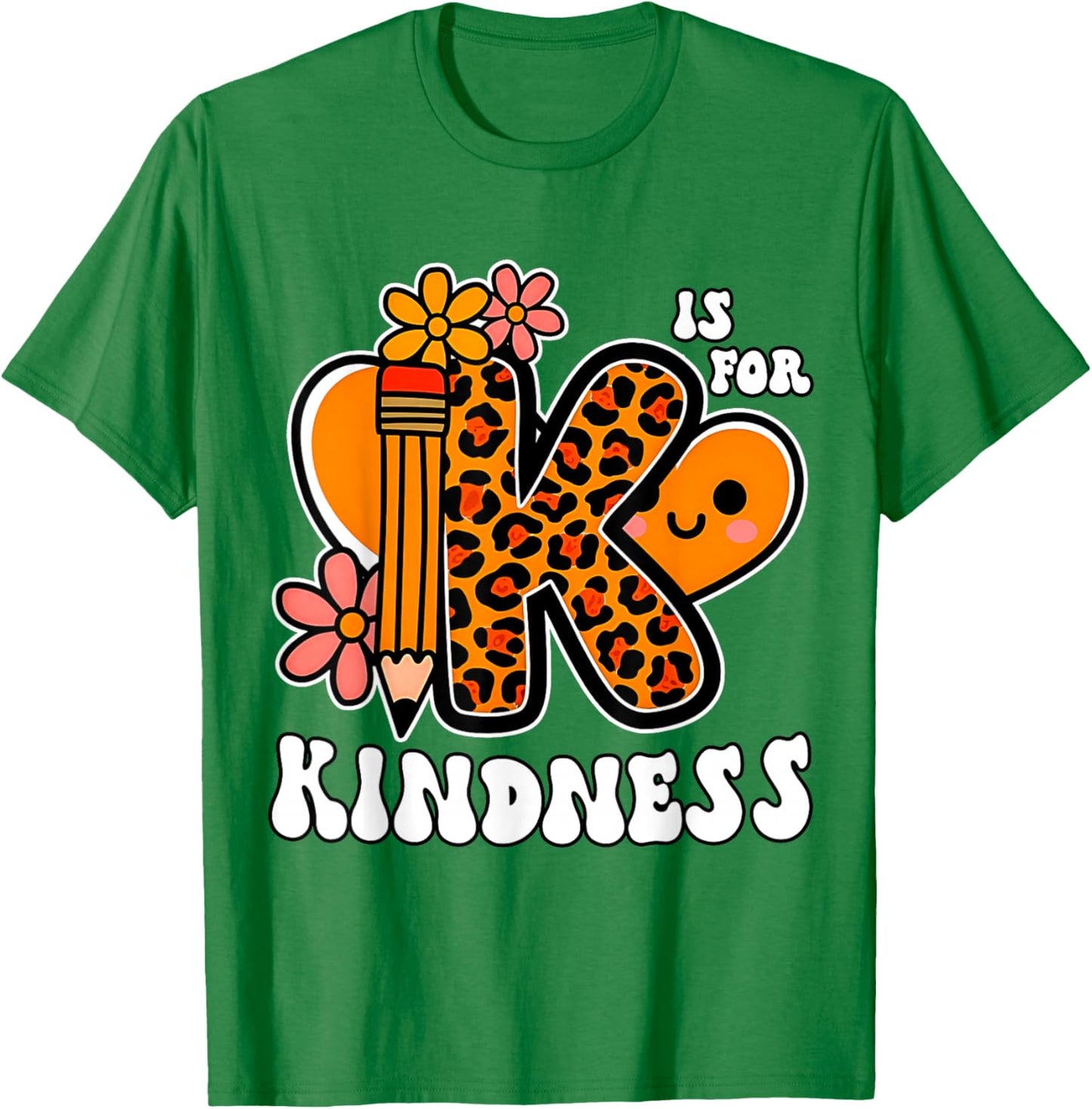 Unity Day Shirt Kindness Orange Teacher Kids Be Kind T-Shirt - T-Shirt | Irish Green