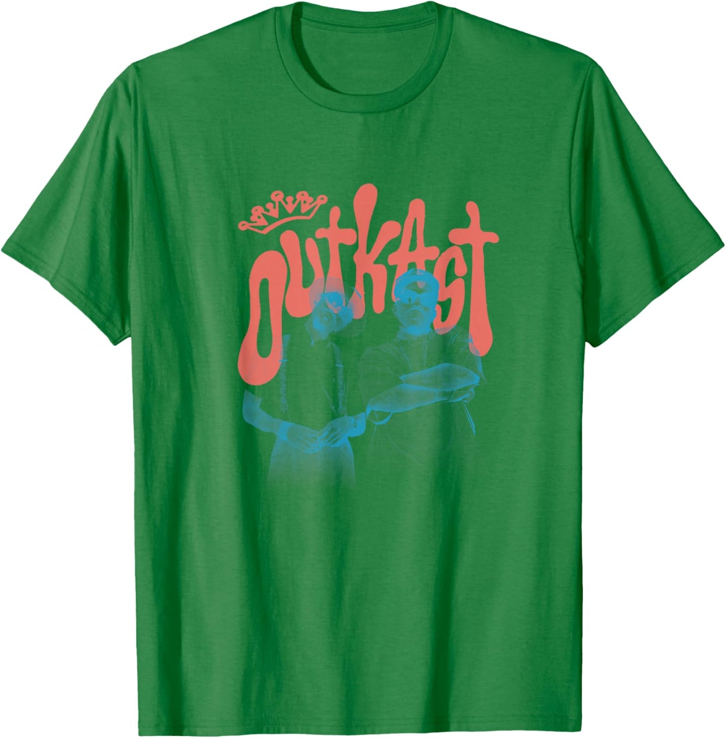 Outkast Doodle Portrait T-Shirt - T-Shirt | Irish Green