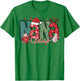 Nana Claus Christmas Pajama Santa Claus Family Matching T-Shirt - T-Shirt | Irish Green