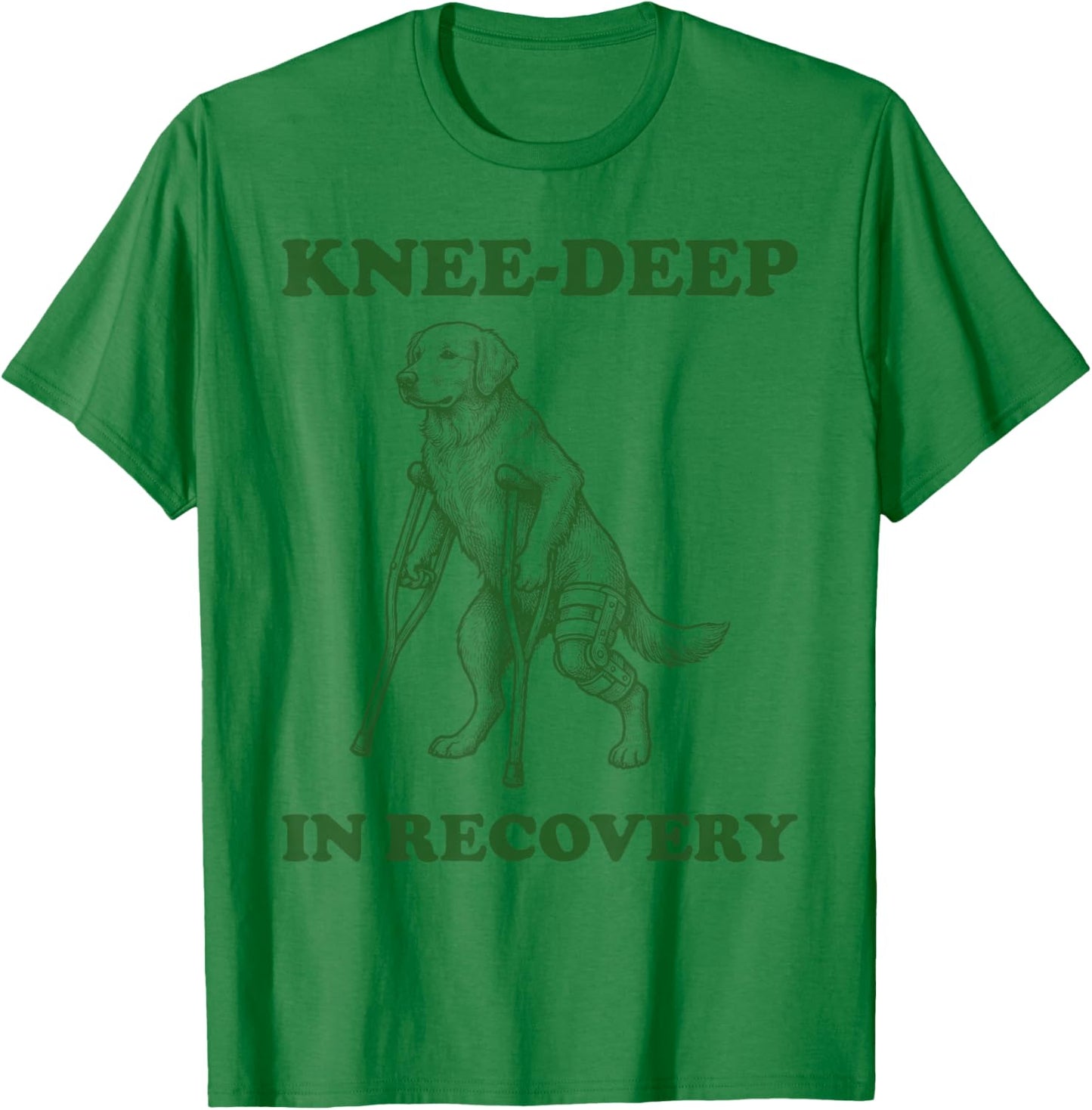 Bad Knees After Knee Replacement Recovery T-Shirt - T-Shirt | Irish Green