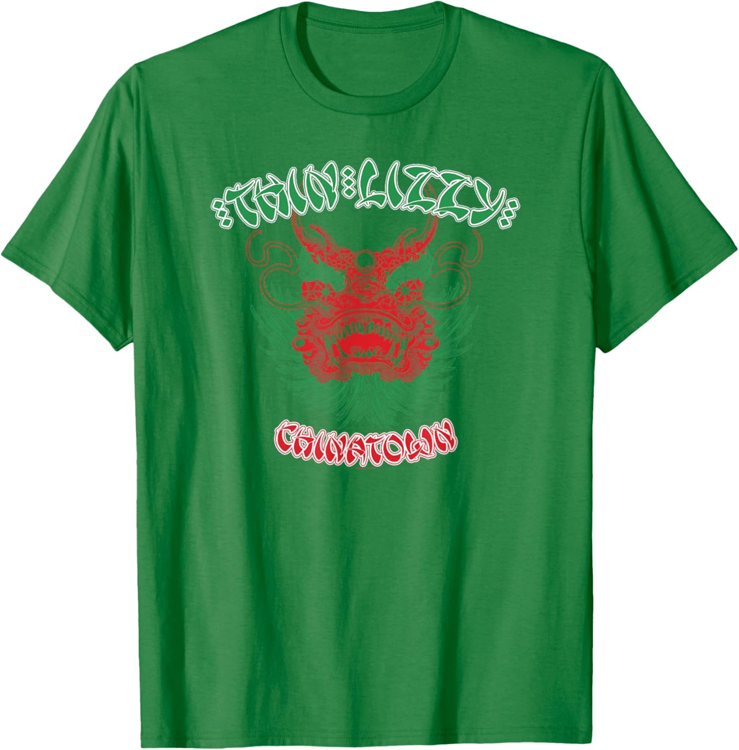 Thin Lizzy – Dragon Head T-Shirt - T-Shirt | Irish Green