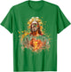 Sacred Heart of Jesus Catholic Devotion Faith T-Shirt - T-Shirt | Irish Green