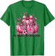 Coquette Bow Pumpkin In October We Wear Pink Breast Cancer T-Shirt - T-Shirt | Irish Green
