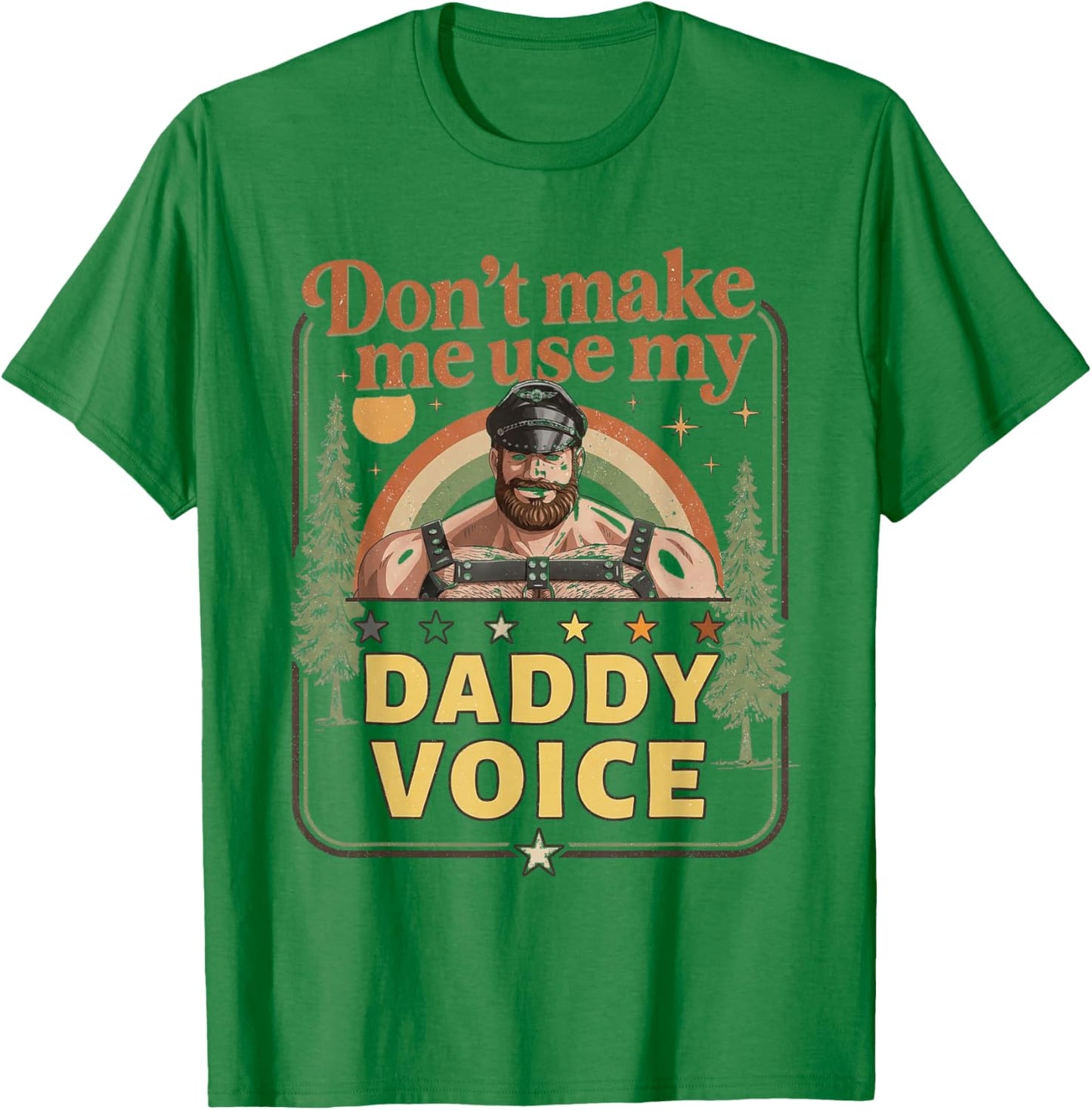 Peinliches Shirt Lustig Unangemessener Papa Stimme Humor T-Shirt - T-Shirt | Irish Green