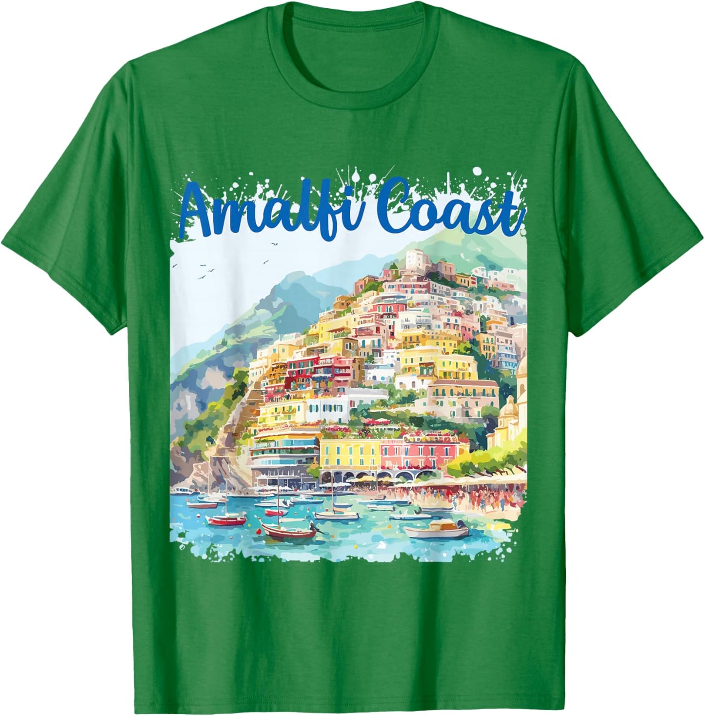 Amalfi Coast T-Shirt - T-Shirt | Irish Green