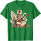 Hindu Saraswati Goddess Ancient Mythology Hinduism T-Shirt - T-Shirt | Irish Green